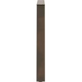 vidaXL Noge jedilne mize V-oblika 2 kosa naravno jeklo 80x(72-73,3) cm | Shoptok.si