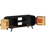 TV ormarić 110 x 30 x 45 cm od masivnog obnovljenog drva | shoptok.hr