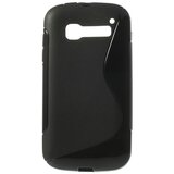  Gumijasti / gel etui S-Line za Alcatel Pop C5 - črni Cene