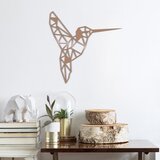 Wallity Zidna dekoracija Bird, 44x44 cm, 1.5 mm, Bakarne boje | Eponuda.com