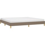  Za krevet smeđesivi 200x200 cm od tkanine | shoptok.hr
