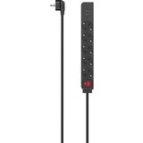 Hama "(223184) crni produžni kabl sa 5 utičnica i 2 USB porta 1.4m" Cene