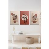 WALLXPERT Ersycnvs18 - Višebojna Dekorativna Platna (3 Komada) 40 x 60 cm | Eponuda.com