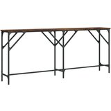  Konzolni stol boja hrasta 180x29x75 cm od konstruiranog drva | shoptok.hr