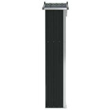  Vrtna lopa antracitna 116x45x175 cm pocinkano jeklo, (20958847) | Shoptok.si