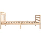  Posteljni okvir iz trdnega lesa 120x190 cm 4FT, (20646305) | Shoptok.si