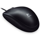 Logitech B100 Optical USB crni miš