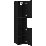  Set kupaonskog namještaja od iverice crni | shoptok.hr