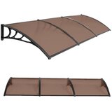 Nadstrešnica 270x100cm Crna Bronza 5mm Leksan | Eponuda.com