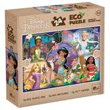 Lisciani Eco puzzle Disney Princess, Dvostrane, 24 dijelova | Eponuda.ba