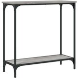  Konzolni stol siva boja hrasta 75x30 5x75 cm konstruirano drvo | shoptok.hr