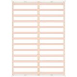  Posteljni okvir bel 140x190 cm trden les, (20685170) | Shoptok.si