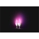 Philips LED žarnice v kompletu 2 ks z žarnico E14, 5 W White and color ambiance – | Shoptok.si