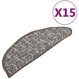 Tepisi za stepenice 15 kom antracit 65x21x4 cm | shoptok.hr