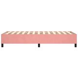  Za krevet s oprugama ružičasti 90x190 cm baršunasti | shoptok.hr