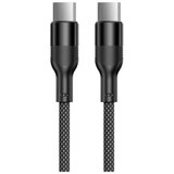 Ksix BCL060WAT04 KABL USB-C NA USB-C, 60W, Pleteni, 1M Cene