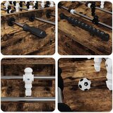  Fuzbal Stol Dimljeni Hrast 146,5 x 74 x 85 cm Konstruirano drvo | shoptok.hr
