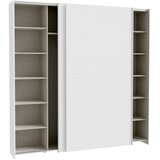 Modern Living Omara Z Drsnimi Vrati Home Nook, Bela | Shoptok.si
