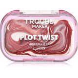 Trouble Maker Plot Twist Cream Highlight trdi kremasti osvetljevalec odtenek Earth Turnt Bronze 2.5 g Cene