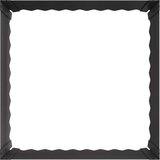  Ograda oko Travnjaka 60 x 60 x 35 cm Čelik Crna | shoptok.hr