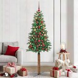 vidaXL Ožja jelka med 300 LED Zelena 210 cm PVC in trden bor | Shoptok.si