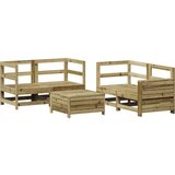  5-dijelni set vrtnih sofa od impregnirane borovine | shoptok.hr