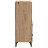 vidaXL Kreveta hrast artisan 34 x 34.5 x 90 cm Konstruirano drvo | shoptok.hr