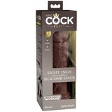 King Cock Elite dildo dual density 8 brown Cene