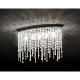 Ideal lux - kristalno plafonsko svetlo rain 3xE14/40W/230V sjajni hrom | Eponuda.com
