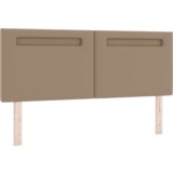  vzglavje enostavne zasnove cappuccino 160 cm umetno usnje, (22049278) | Shoptok.si
