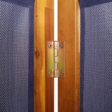 Sobna pregrada s 5 panela tamnoplava 350 x 180 cm | shoptok.hr