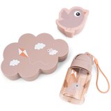 Done By Deer Set za užinu sa flašicom Playground, Roze Cene