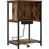  Noćni ormar Dimljeni hrast 38 x 31 x 61 cm Konstruirano drvo | shoptok.hr