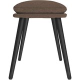  Tabure smeđesivi 45 x 29 5 x 35 cm od tkanine | shoptok.hr