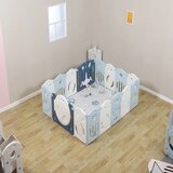Premium Stil Dečija ogradica Plava "Raketa" 200*160cm ( 12073 ) Cene