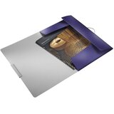  FASCIKL KLAPA S GUMICOM PP A4 STYLE LEITZ 39770069 TAMNO PLAVI | Shoptok.si