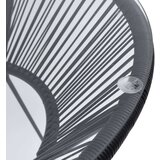 Zunanja jedilna garnitura 3-delna PVC ratan črna, (20671847) | Shoptok.si