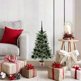  Božićno drvce s 150 LED svjetlima s stalakom Zelena 65 cm PE | Eponuda.com