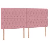  s madracem i skladištem Ružičasta 200 x 200 cm Baršun | shoptok.hr
