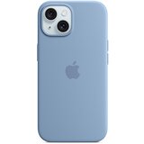 Apple IPHONE 15 SILICONE CASE MAGSAFE WINTER BLUE Cene