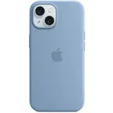 Apple IPHONE 15 SILICONE CASE MAGSAFE WINTER BLUE