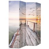 Maison Chic Zložljiv Paravan - Sobne pregrade 160x170 cm jezero, (22111617) | Shoptok.si