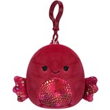 Squishmallows SQU: PRIVJESAK, 9 cm, BARELLA, RIBA SIJAMSKI BORAC BOJE MALINE, (21605264) | Shoptok.si
