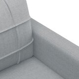  4-dijelni set sofa s jastucima svjetlosivi od tkanine | shoptok.hr