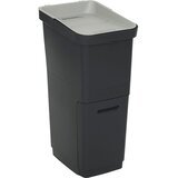 Five kanta za smeće i sortiranje 20.5 L i 16 L 39.2 x 29 x 68 cm PP, crna Slike
