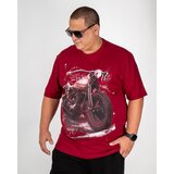 La Force Fashion muška majica src 601 - bordo Cene