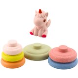  Senzorna piramida za slaganje od eko gume - jednorog | shoptok.hr