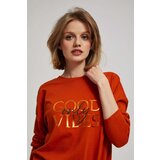 Marisse Blouse With An Inscription And Ties | Shoptok.si