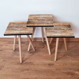 Hanah home set klub stočića 3Shp7, 3 komada, Šarena Cene