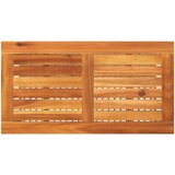  Vrtni stol bež 70 x 38 x 42 cm od poliratana i drva bagrema | shoptok.hr